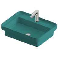 Раковина ArtCeram Fuori Scala 600х450 врезная/накладная, зеленый лес TFL034 43; 00