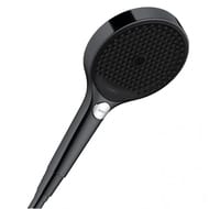 Уценка! Лейка для душа Hansgrohe Rainfinity 130мм 3jet круглая, черный мат 26864670