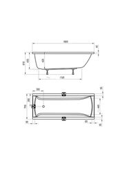 ����� ��������� RAVAK SET CLASSIC 160�70, �������� ����� 70508042