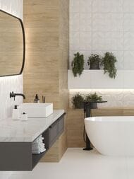 ������ ��������� Gracia Ceramica Nature white wall 02 (300�500�9) �������,������ 10100001403 (��.�)