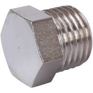 Заглушка STOUT 1/4"Н, никель, арт.SFT-0025-000014