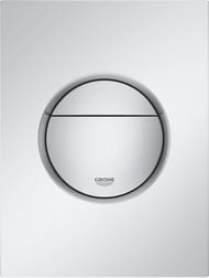 Клавиша смыва Grohe Nova Cosmopolitan 37601P00 130х172мм, матовый хром