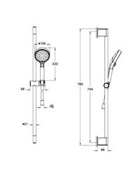 ������� ����� Vitra Base Round � ������ ����� ��� ���������, ������ ���., A4590836EXP