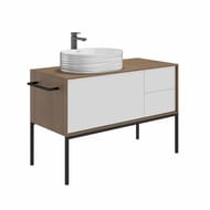 Раковина KERAMA MARAZZI AMAREMARE Artbasin Sabbia накладная, 500х366х180, белая гл. SA.wb.50\WHT