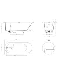 ����� �������. Salini Ornella Kit (1800�800�600) ���.������,S-Sense,������ ������ 102412GF