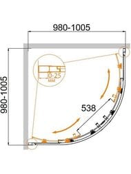 ������� ������ CEZARES MOLVENO (980-1005�980-1005�1950) R-2-100-C-BORO-IV ������ �����./������ ����