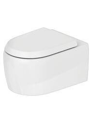 Унитаз подвесной Duravit Qatego 390х570х400мм, безободковый, белый 2556090000