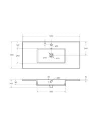 �������� ������������ Cezares (1010�460�140) CZR-8002-100 �����