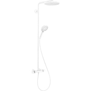Душевая система Hansgrohe Raindance Select S 240 1jet 27633700  термостат, для душа,белый матовый