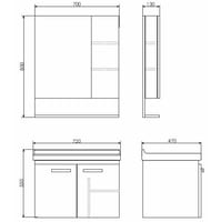 ����� COMFORTY ����-70 (720�550�470) ���������, � ���������, ��� ������ 00004142215