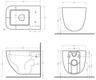 ������ ��������� Cielo SHUI COMFORT 375�550�370 ��� �������, ���� Avena SHCOVSAV