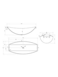 ���������� ����� Abber Kristall (1800�800) ���������, ������ ������, ������� AT9704Rubin