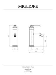 ��������� ��� ���� Migliore Ermitage Mini ������������, � ����� ��������, ����: ������ 31424
