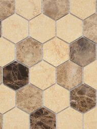 ������� �� ������������ ����� LeeDo Pietrine Hexagonal Pietra Mix 1 MAT hex 18�30 (285�305�6) (��.)