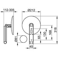 ������� Keuco iLook_move ���������,5 ������� ���������,���������� �5,���� ������17612139002