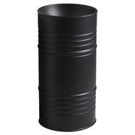 Раковина Kerasan Artwork Barrel 4742K31 отдельностоящая, без отв. под смеситель, черный матовый