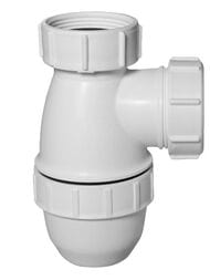 Сифон бутылочный McAlpine MINI (1 1/2"х40мм) с нерегулируемой высотой 142мм MRSK2-NW-MINI