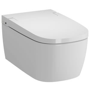 Унитаз подвесной Vitra V-Care Basic с сиденьем,антибактериал. покр.,с функцией биде 5674B003-6193