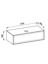 ����� � ��������� Laufen New Classic (1177�457�492) ���������, 1 ����, ������ ��� 4.0602.1.085.628.1+8.1285.2.000.112.1