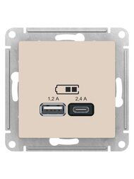 ������� USB Systeme Electric ATLASDESIGN A+�, 5�/2,4�, 2�5�/1,2�, ��������, ������� ATN000239