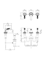 ��������� ��� ���� Devon&Devon Black Diamond BLD75CR �� 3 ���������, �/�,����