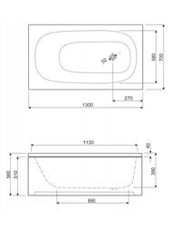 ����� ��������� CEZARES ECO-130-70-40-W37 130�70�40 �������������, �����