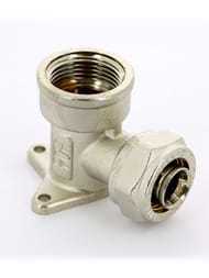 Водорозетка Tiemme 20х3/4"В м/пластик обжим. 1600055(1606N002005) — изображение 2