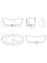 ����� ��������������� Salini NOEMI (1705�755�690) ���.������, S-Stone, ������ ������� 101722MF