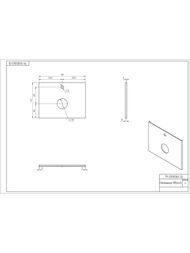 ���������� Cersanit Wood �� ������������� Spirit 600�450�20��, ���� ���� �������   64187