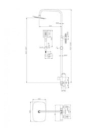 ������� ������� BelBagno ACQUA-DOCM-CRM �� ���������� ��� �����, ������� � ������ ���, ����