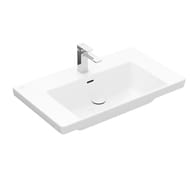 Раковина накладная Villeroy&Boch Subway 3.0 800х470х165, перелив, отв. под смеситель, белый 4A708001