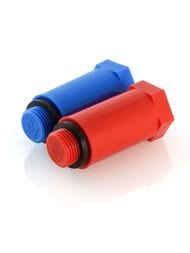 Комплект пробок Valtec 1/2" полипропиленовых с резьбой, длинные, VTp.792.M.04