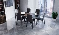 Керамогранитная плитка Staro Oasis Armany Polished (600х600) мрамор, серая (кв.м.)