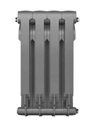 Радиатор биметаллический, 4 секциии ROYAL THERMO BiLiner 500 B ВШГ 574х320х87, 740Вт, серебро — изображение 3