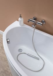 Ванна Aquanet Mia 140x80 акрил угловая, правая 246884