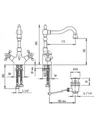 ��������� CEZARES ATLANTIS NOSTALGIA LS2-A-01 ��� �����������, �������������, ������ ������, ����