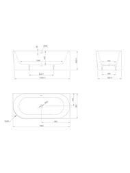 ����� ������� Knief Fresh Left (1800x800x600) ���������, �����, ����� ������� 0100-233WM