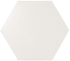 Плитка настенная EQUIPE SCALE Hexagon White Matt (107х124) белая (кв.м.)