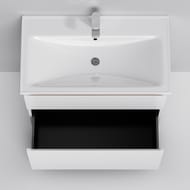 Тумба под раковину AM.PM X-Joy (800х850х450) напольная, 2 ящика, белый глянец M85AFSX0802WG