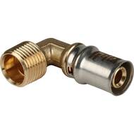 Угольник-переходник STOUT 1/2"Нх16 для металлопластиковых труб прессовой SFP-0011-001216