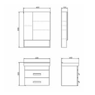 ����� COMFORTY ������� 60� (600�630�400) ���������, � ���������, ����� ������ 00-00011161