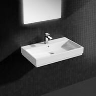 Умывальник Grohe Cube Ceramic 3946900H подвесной (800х125х490)