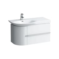 Тумба под умывальник Laufen CASE for Palace 4.0153.1.075.464(475).1 (840х375х450) правая, 1 ящик, белый глянец