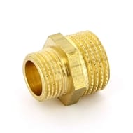 Ниппель переходной Tiemme 1/2"Нх3/8"Н латунь, 1500074(1552G000403)