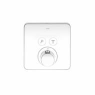 Смеситель Axor ShowerSelect 36707340 встраиваемый, наружняя часть, шлиф. черный хром