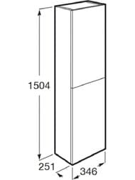 ����-������� Roca The Gap 1500, 345x250x1504��������� ��� A857427402