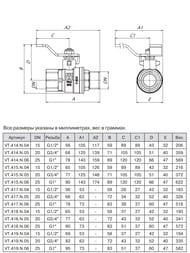 ���� ������� 1/2"�� VALTEC ���� ������� ����� VT.415.N.04