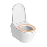 Унитаз подвесной Duravit D-Neo 375х580х400 безободковый, с функцией биде, белый 654000012004300