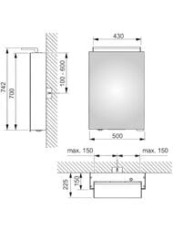 �������-���� Keuco Royal L1 500�742�150 ����� �����, ���������, ������, �������, ������. 13601171201