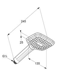   KLUDI FRESHLINE CL 1S 1 ,  6450005-00